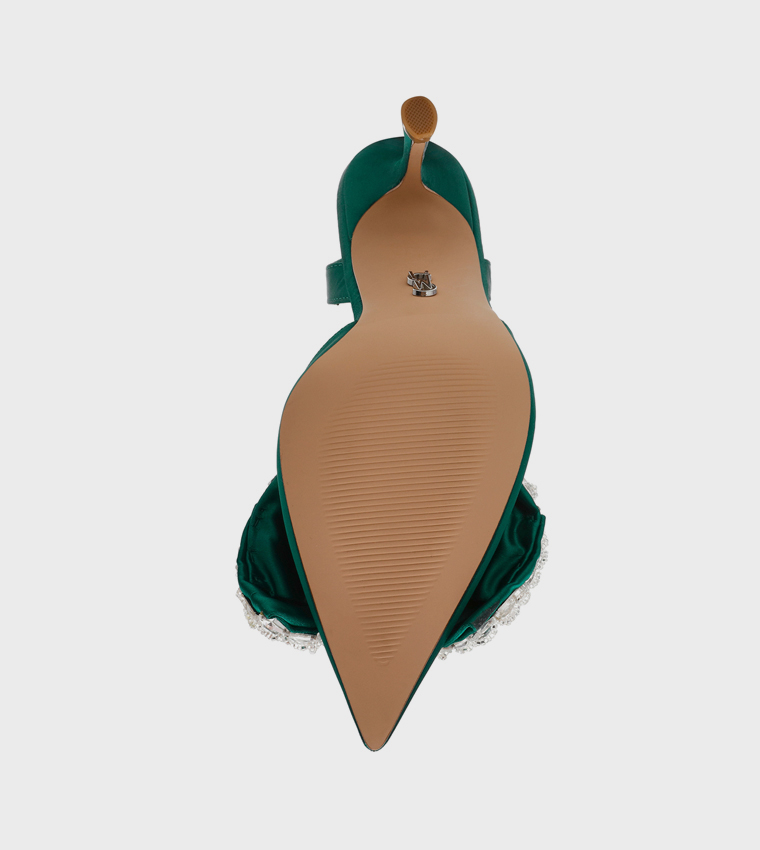 LOVIE Embellished Heel Pumps