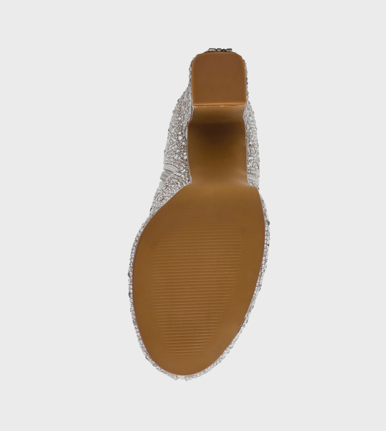 ستيف مادن  أحذية الكاحل - فضي Ankle length Boots