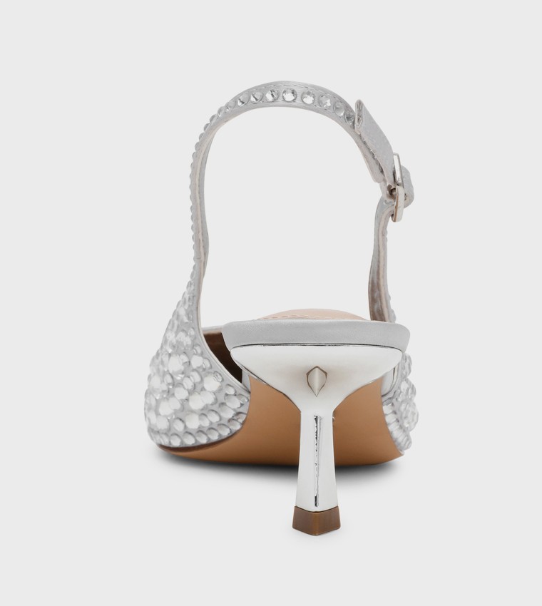 KORRA-R Embellished Heel Pumps