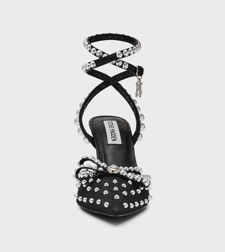 VAL Embellished Pointed Toe Pumps