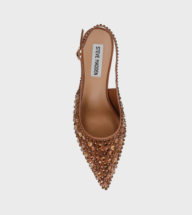 KORRA-R Embellished Heel Pumps