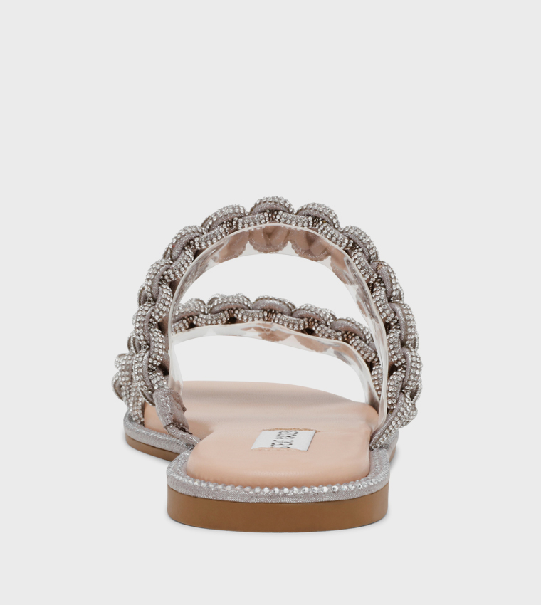 NYSSA Open Toe Flat Sandals