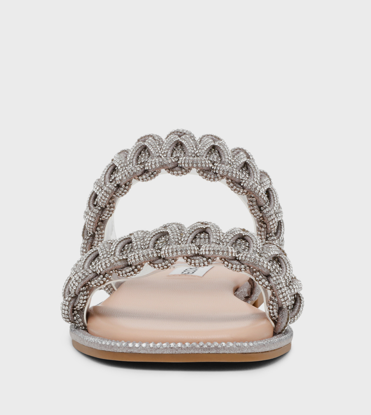 NYSSA Open Toe Flat Sandals