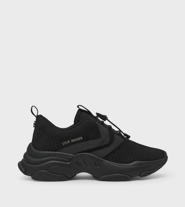 MAIN ST Textured Low Top Sneakers