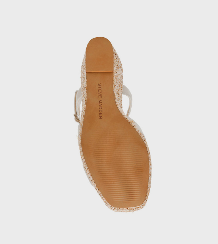 CYLO Peep Toe Espadrille Wedge Sandals
