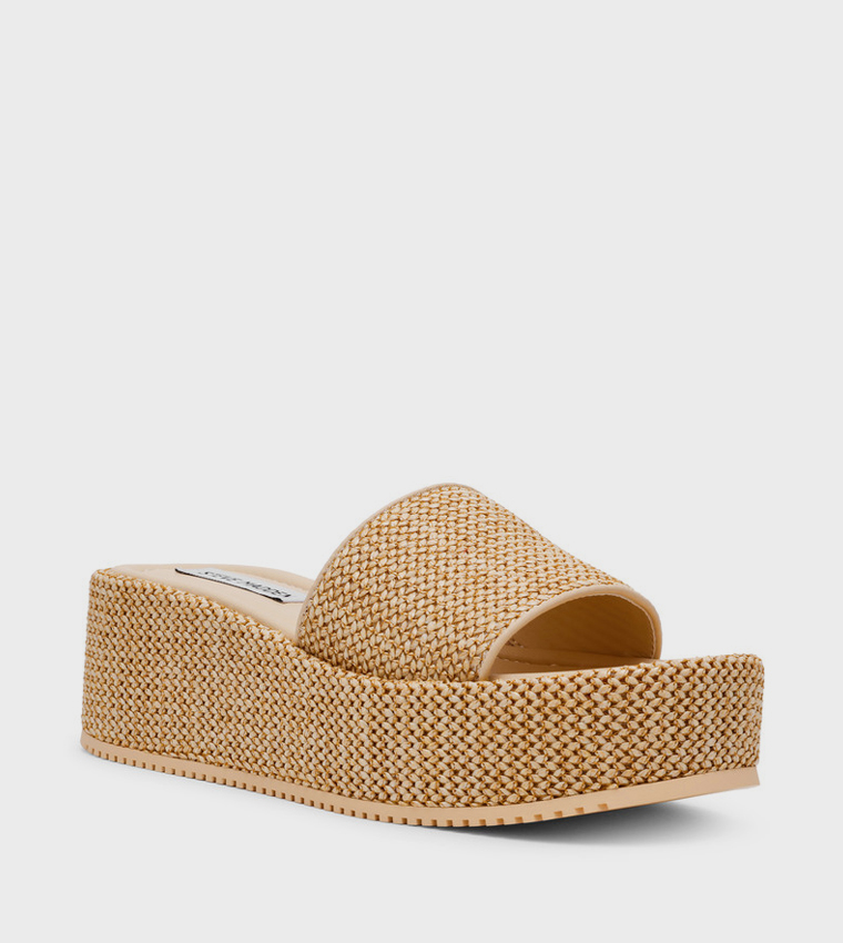 Steve Madden  Platforms - Beige Platforms