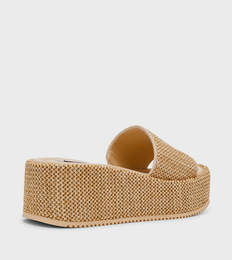 Steve Madden  Platforms - Beige Platforms