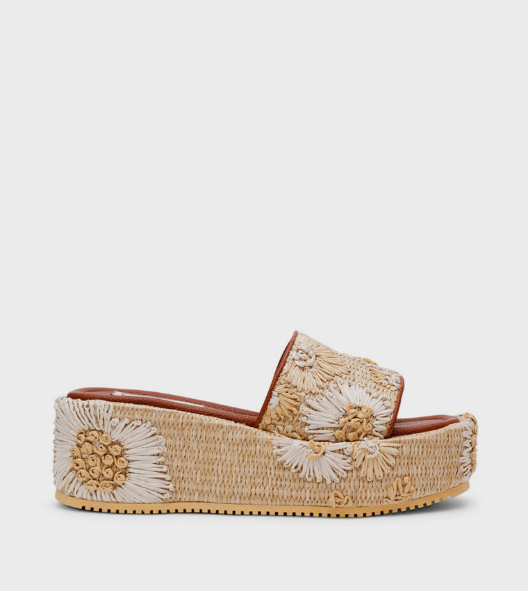 Steve Madden  Platforms - Beige Platforms