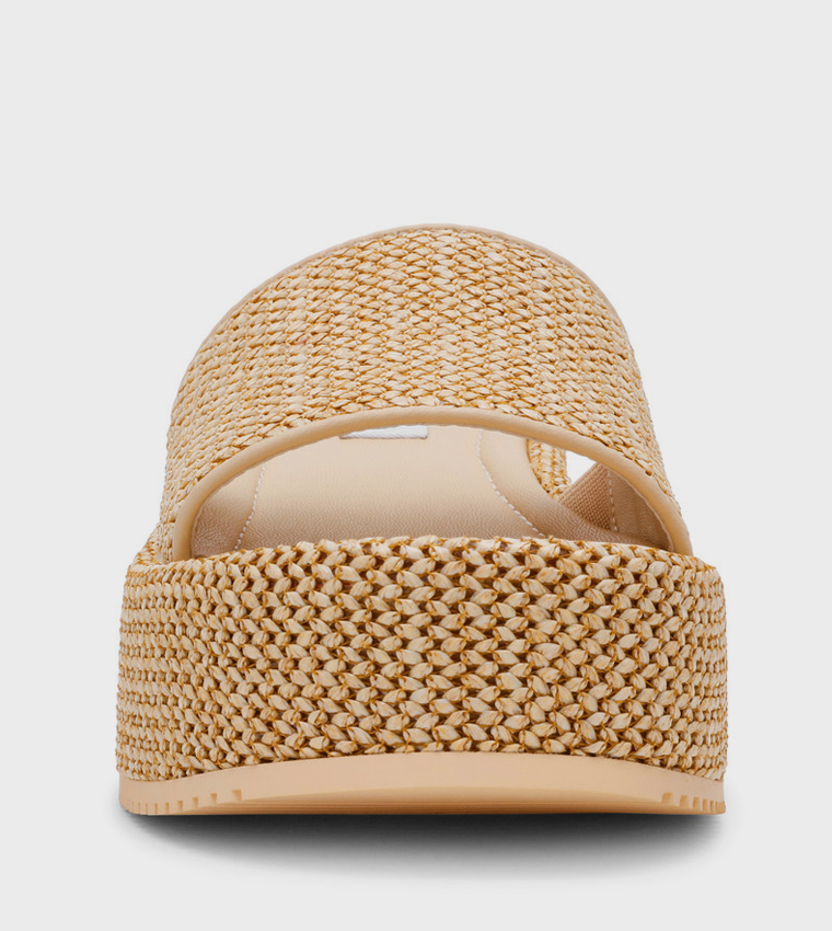 Steve Madden  Platforms - Beige Platforms