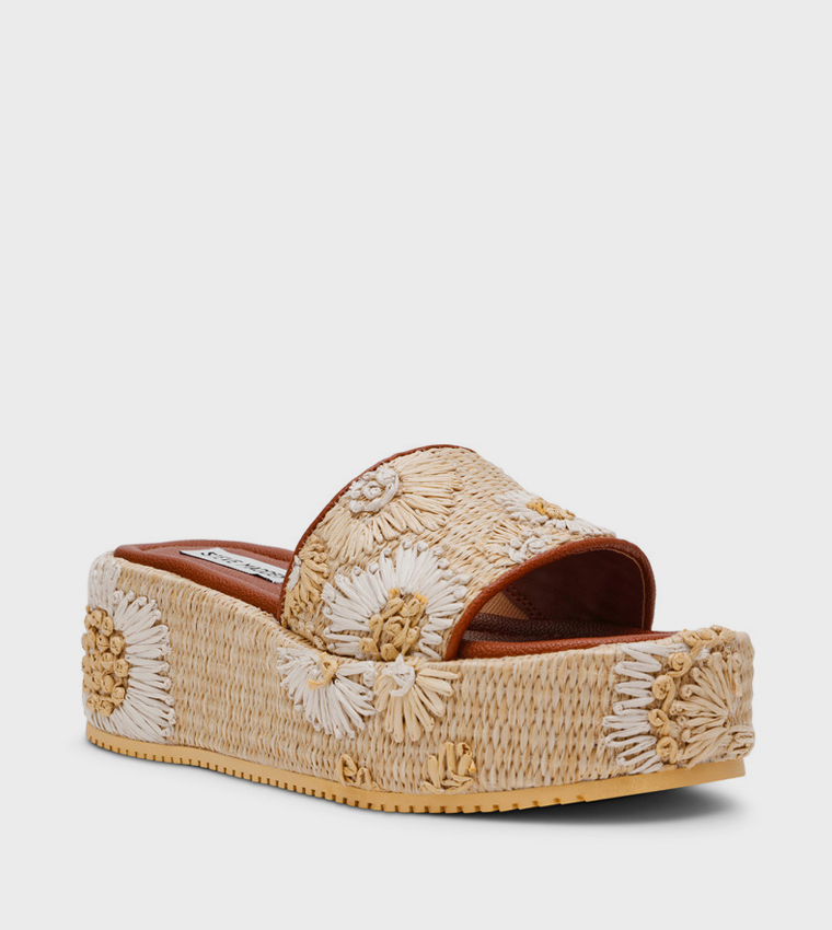 Steve Madden  Platforms - Beige Platforms