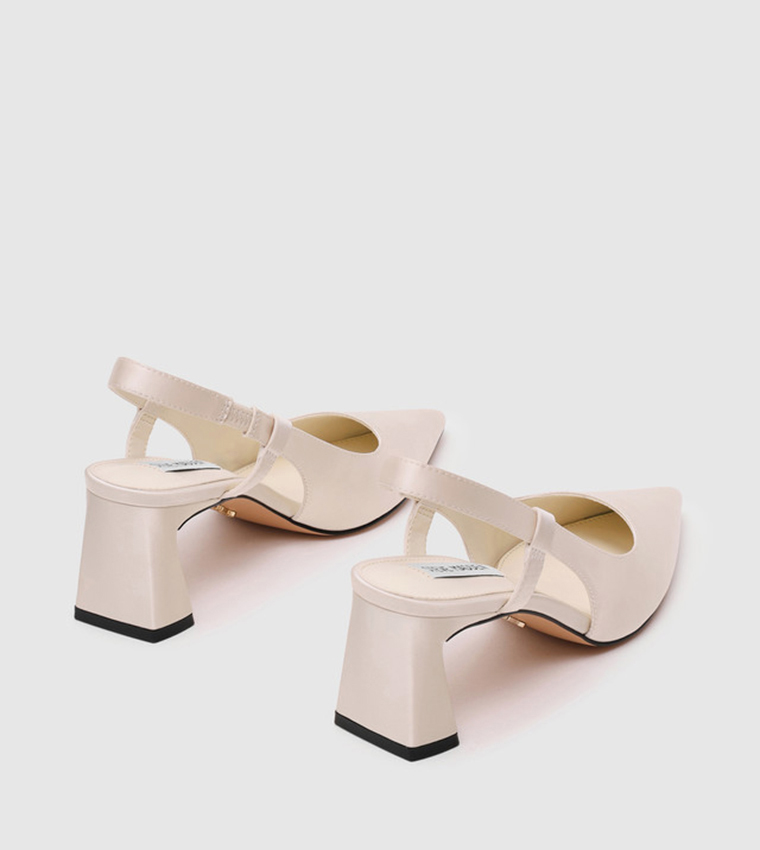 ELDRIDGE Solid Slingback Pumps