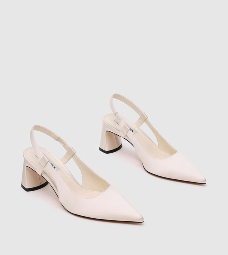 ELDRIDGE Solid Slingback Pumps