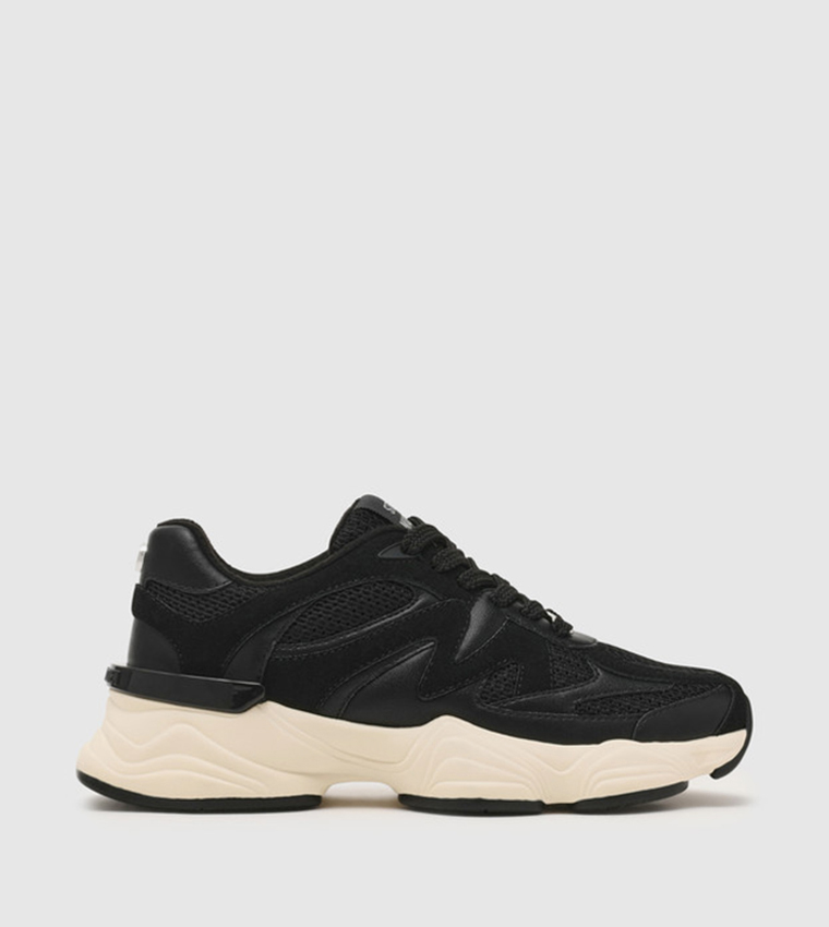 SETTI Textured Low Top Sneakers
