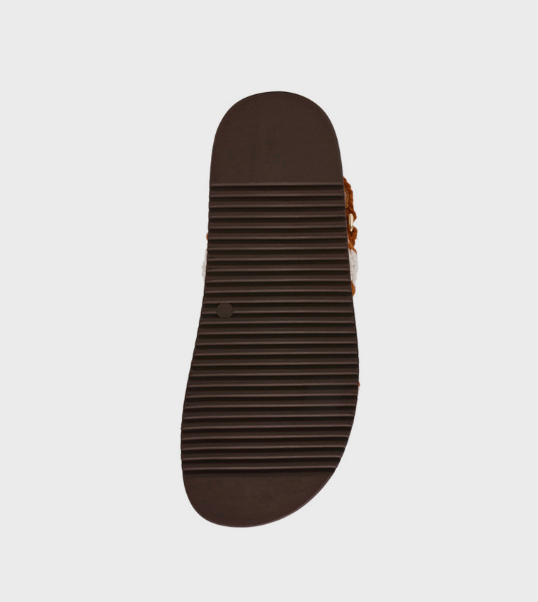 MONA-M Patterned Slingback Comfort Sandals