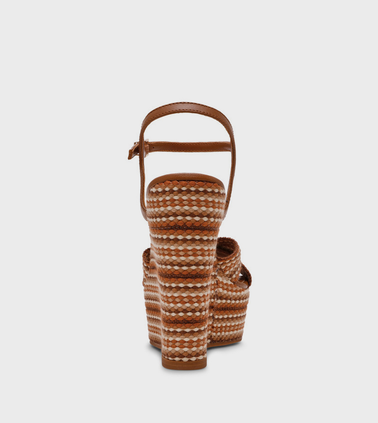 صندل ويدج بحزام كاحل 