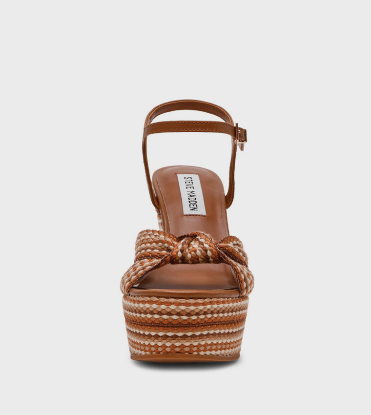 صندل ويدج بحزام كاحل 