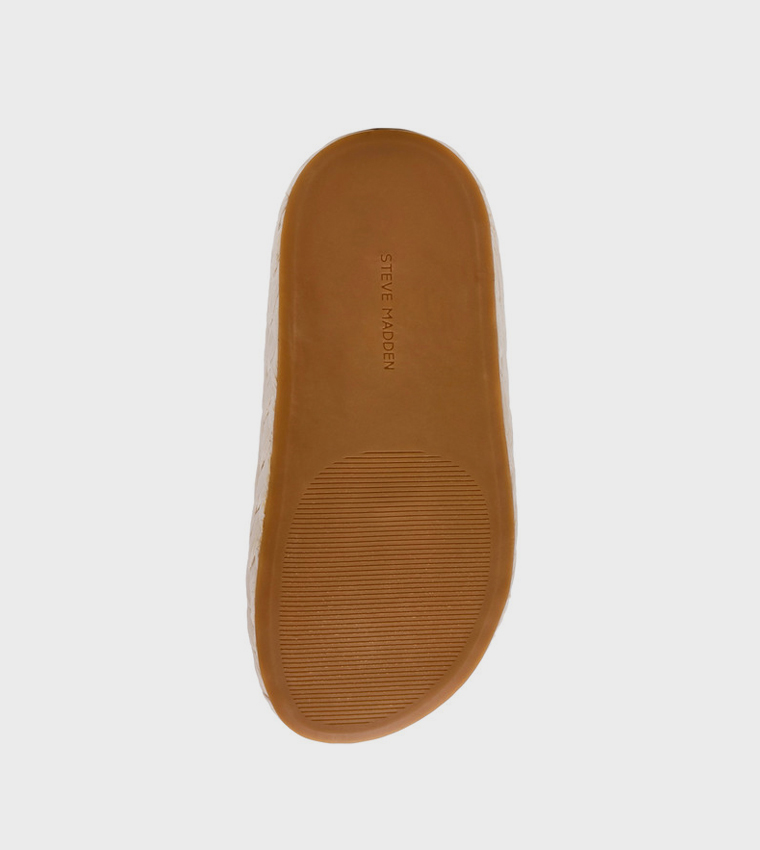 GALLIE Embellished Espadrille Platform Sandals