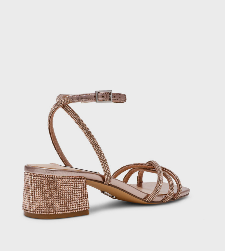 CERENA Embellished Heeled Sandals