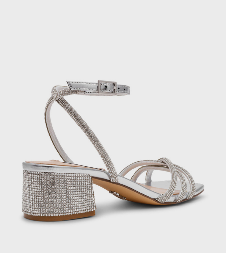 CERENA Embellished Heeled Sandals