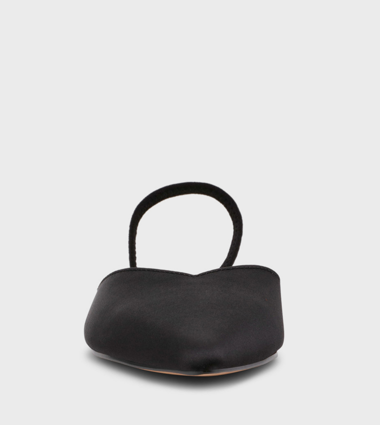 SIERRA AVE Slingback Pointed Toe Flat Sandals