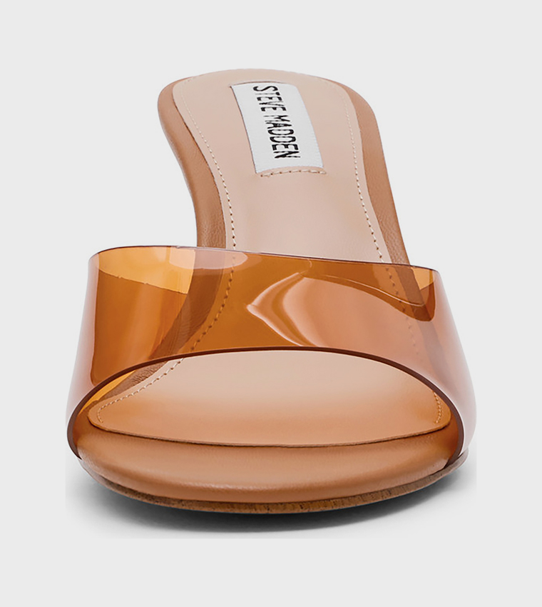 صندل كعب بمقدمة مفتوحة 