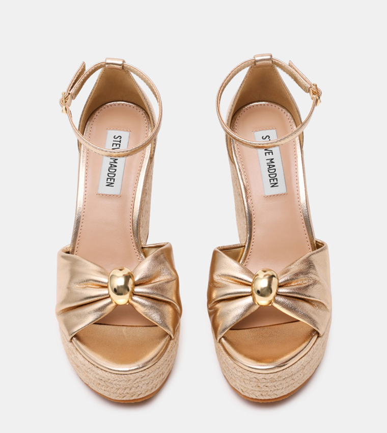 Steve Madden  Wedges - Gold Wedges