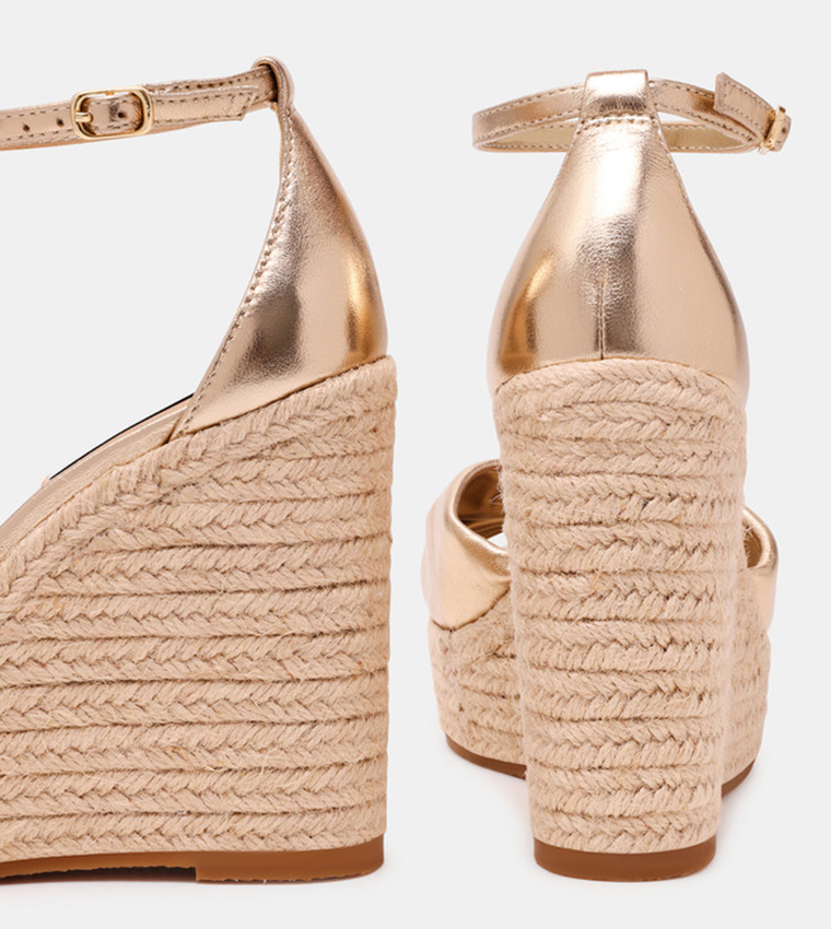 Steve Madden  Wedges - Gold Wedges