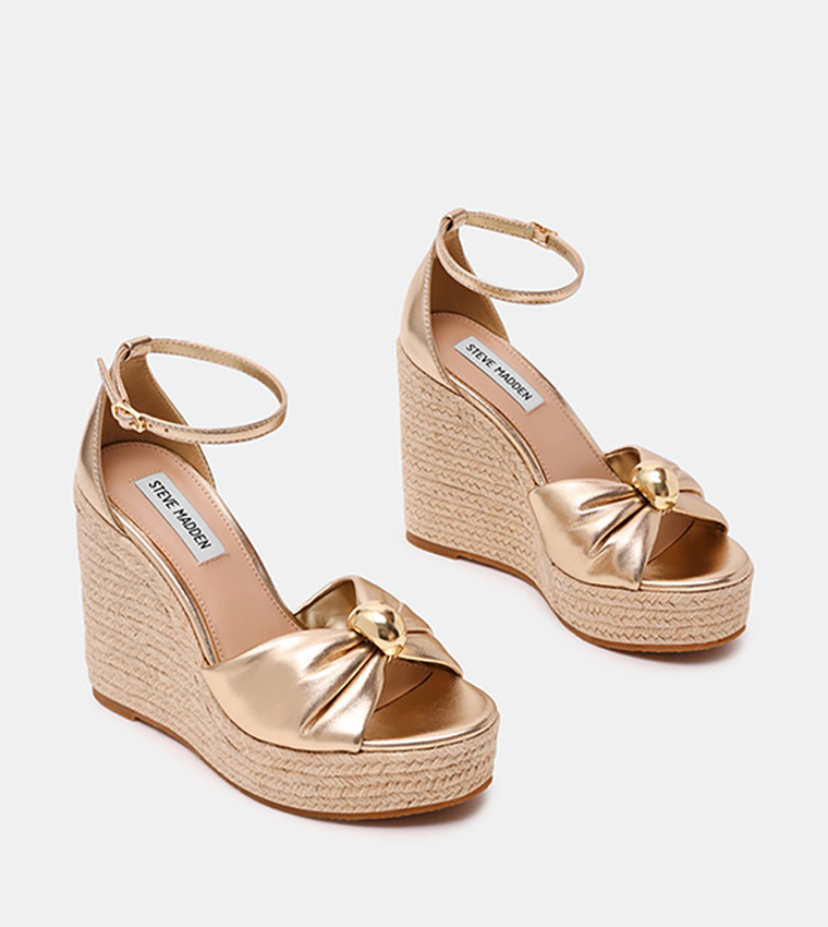Steve Madden  Wedges - Gold Wedges