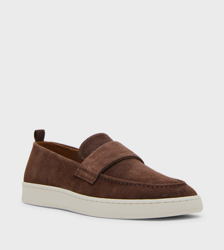 HANNSON Round Toe Slip-On Shoes