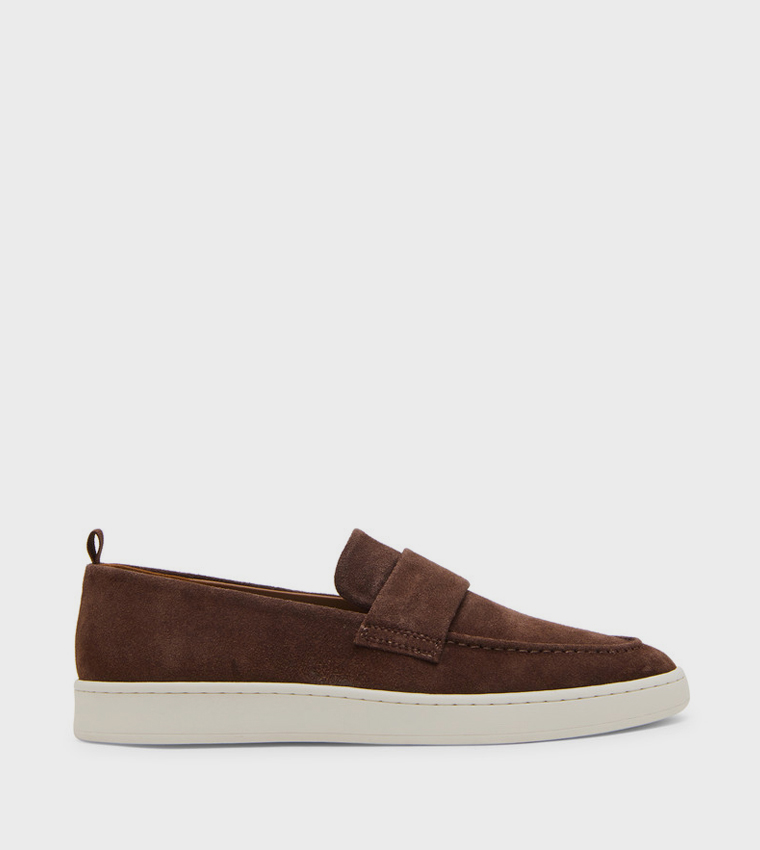 HANNSON Round Toe Slip-On Shoes