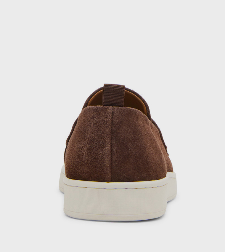 HANNSON Round Toe Slip-On Shoes