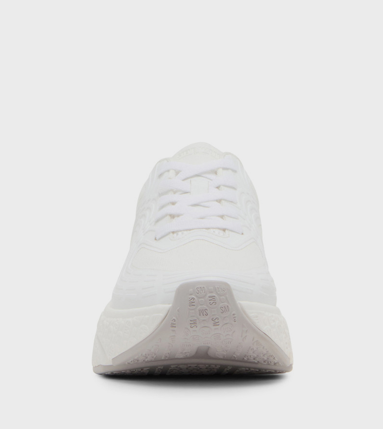 PREVIX Textured Low-Top Sneakers