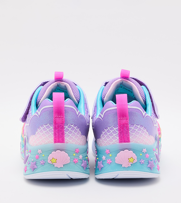 MERMAID DREAMS Velcro Closure Sneakers
