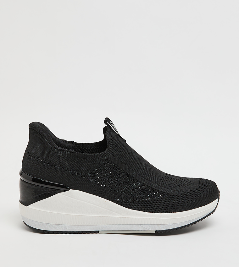 THE TRIPLE Embellished Slip-On Shoes