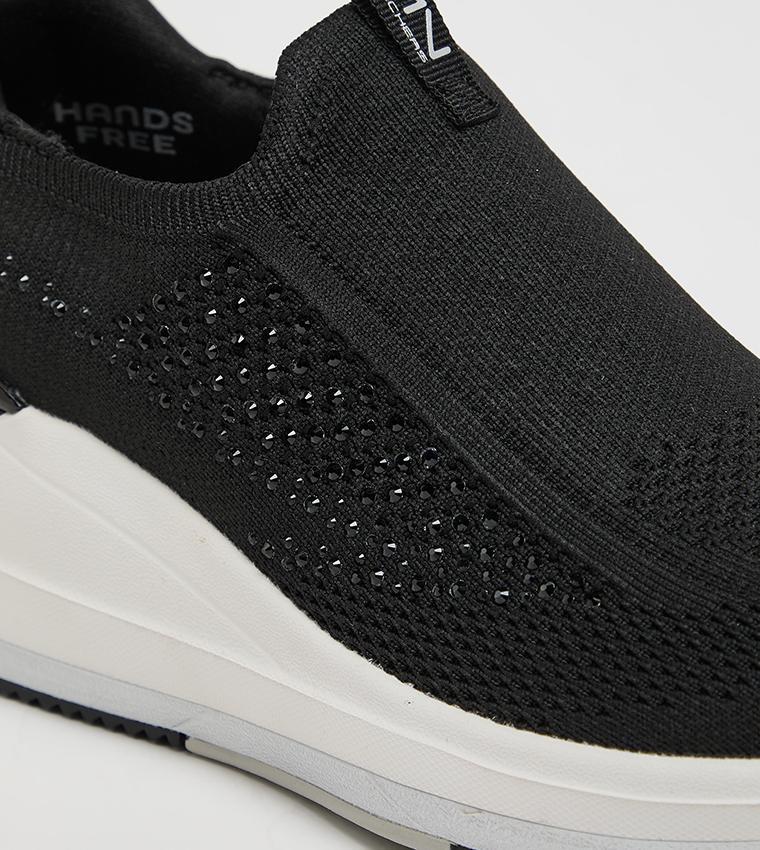 THE TRIPLE Embellished Slip-On Shoes