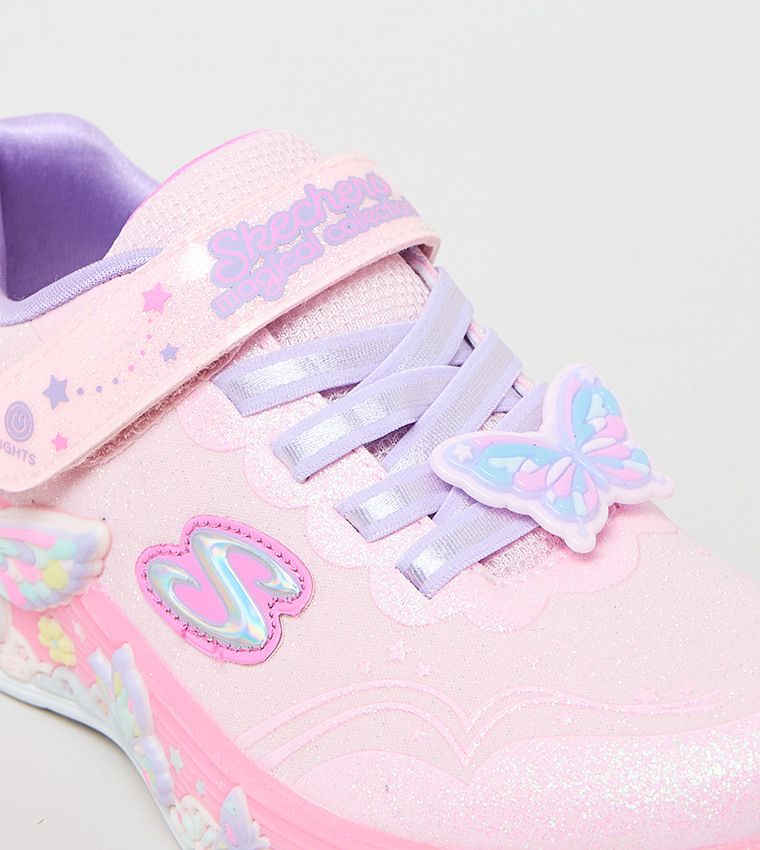 BUTTERFLY BLISS Velcro Closure Sneakers