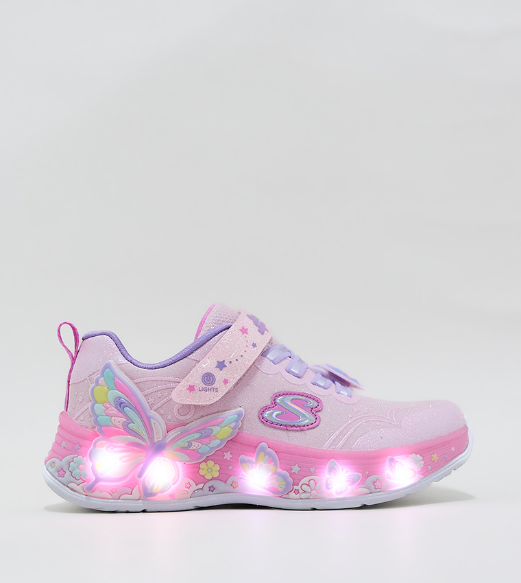 BUTTERFLY BLISS Velcro Closure Sneakers