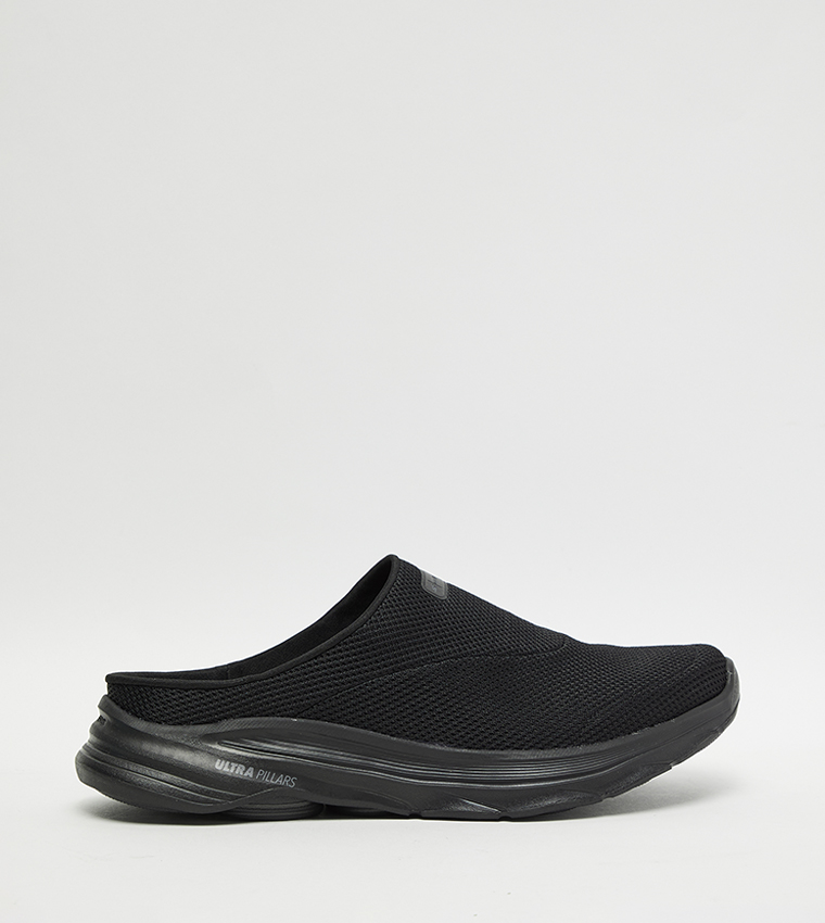 GO WALK 8 Textured Slip-Ons