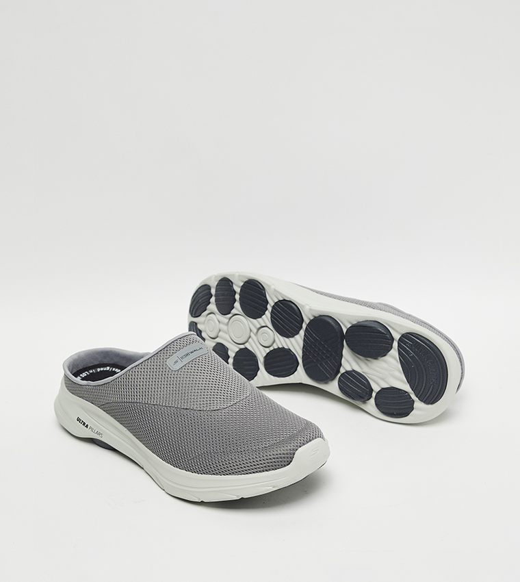 GO WALK 8 Textured Slip-Ons