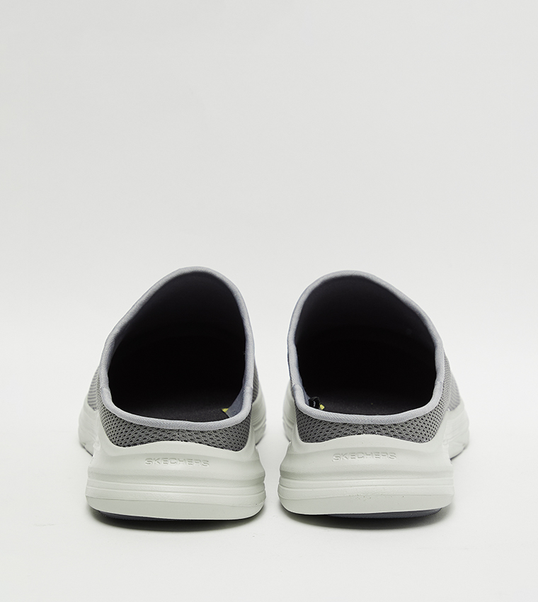 GO WALK 8 Textured Slip-Ons