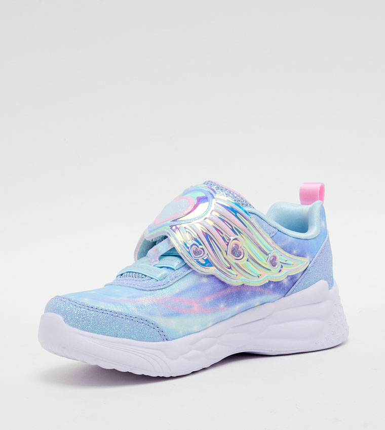 DREAM RACER Appliqued Sneakers