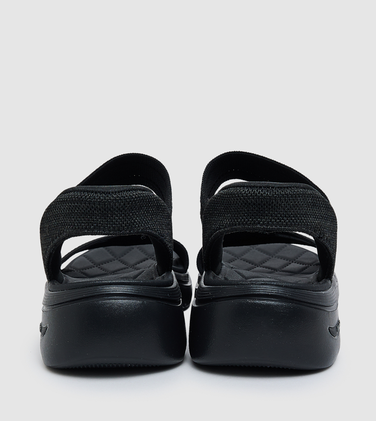سكيتشرز  الصنادل المسطحة - أسود Flat Sandals