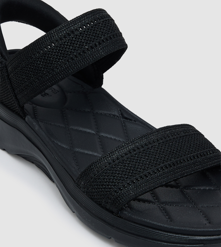 سكيتشرز  الصنادل المسطحة - أسود Flat Sandals