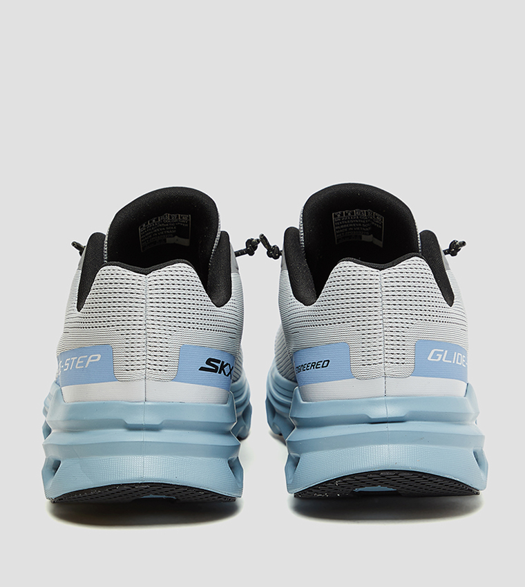 GO RUN GLIDE-STEP ARCH FIT Textured Lace-Up Shoes