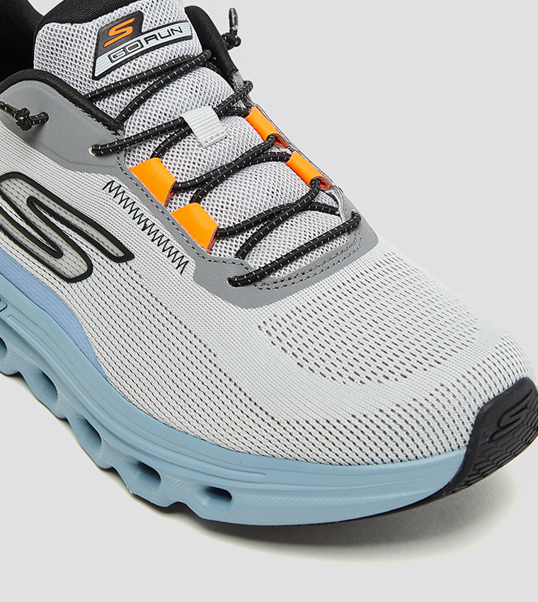 GO RUN GLIDE-STEP ARCH FIT Textured Lace-Up Shoes