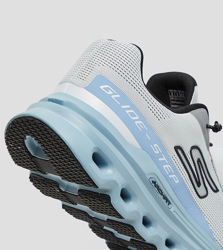 GO RUN GLIDE-STEP ARCH FIT Textured Lace-Up Shoes