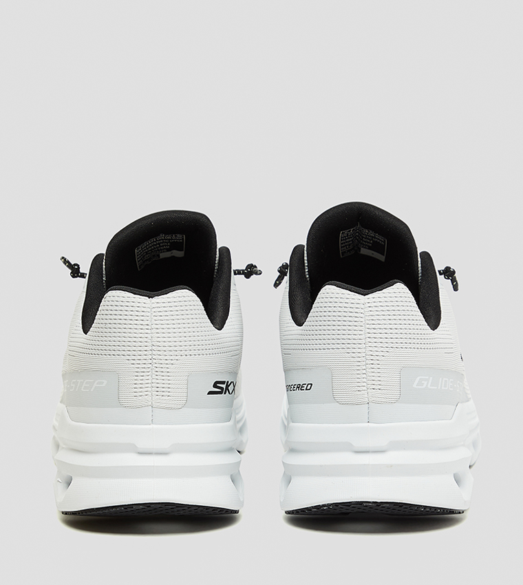 GO RUN GLIDE-STEP ARCH FIT Textured Lace-Up Shoes