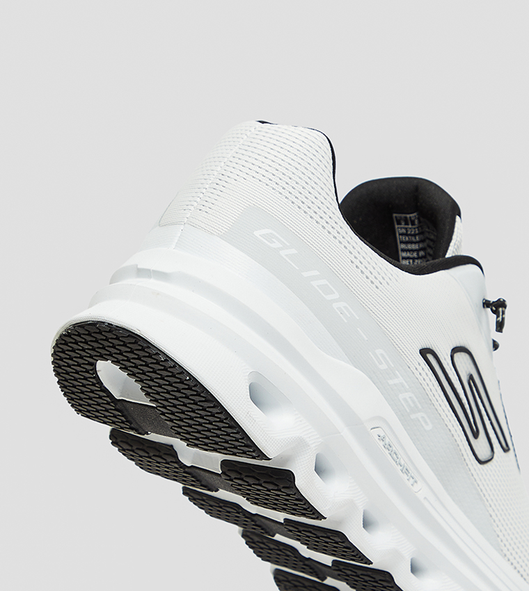 GO RUN GLIDE-STEP ARCH FIT Textured Lace-Up Shoes