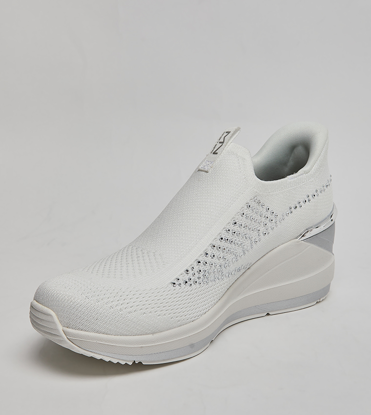 THE TRIPLE Embellished Slip-On Shoes