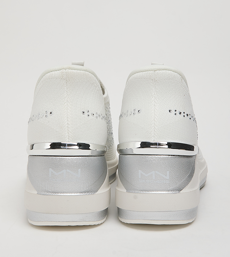 THE TRIPLE Embellished Slip-On Shoes